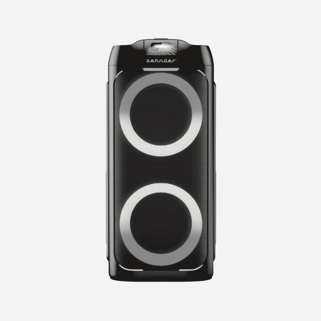 Power Audio PB-1000 Partybox PMPO 1000W (RMS 100W) + Mikrofon TWS