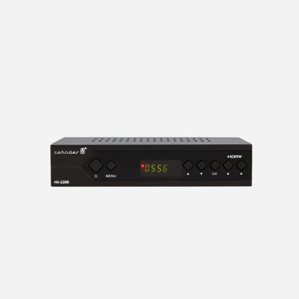 Zehnder HX-2200 DVB-S2 Digitaler Satelliten-Receiver FHD