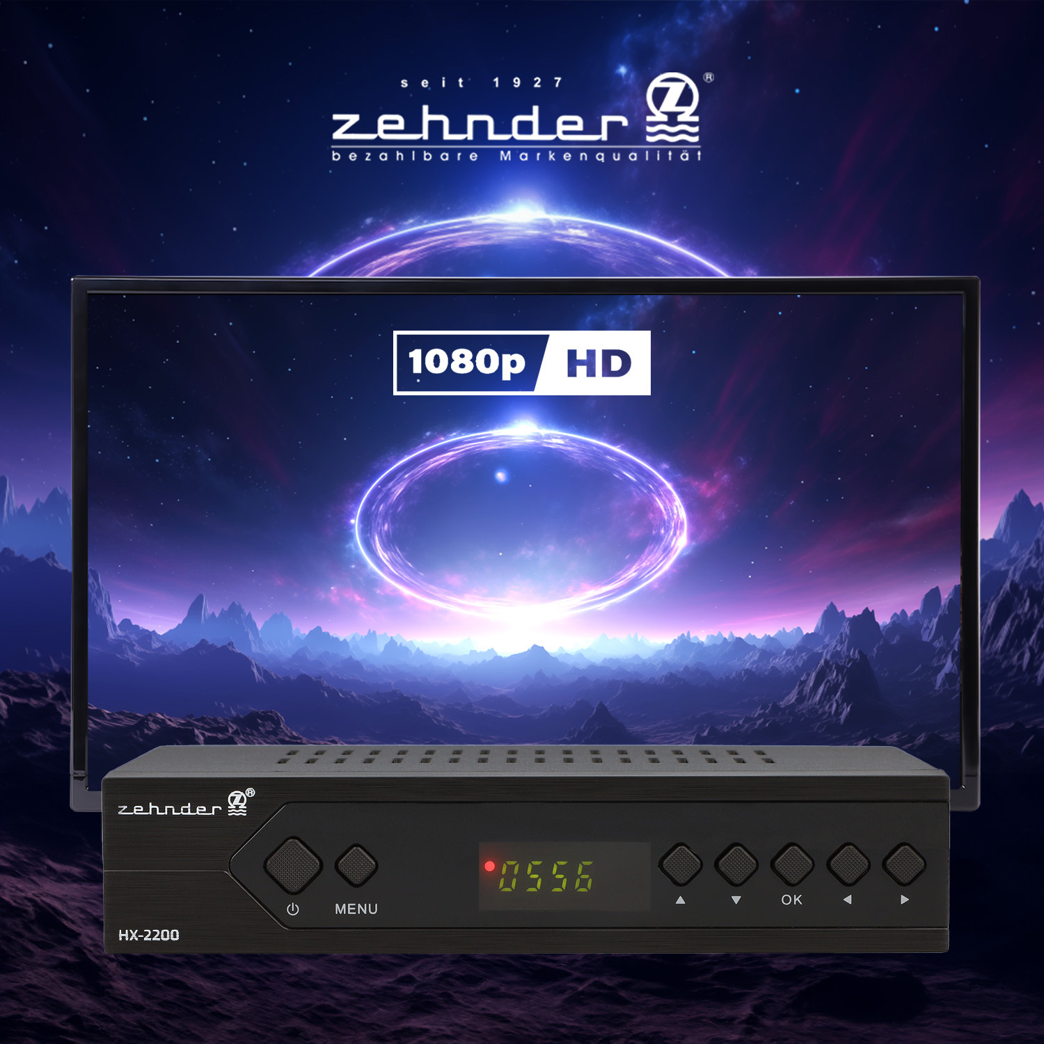 Zehnder HX-2200 DVBS2 Cyfrowy Odbiornik Satelitarny FHD - obrazek 7