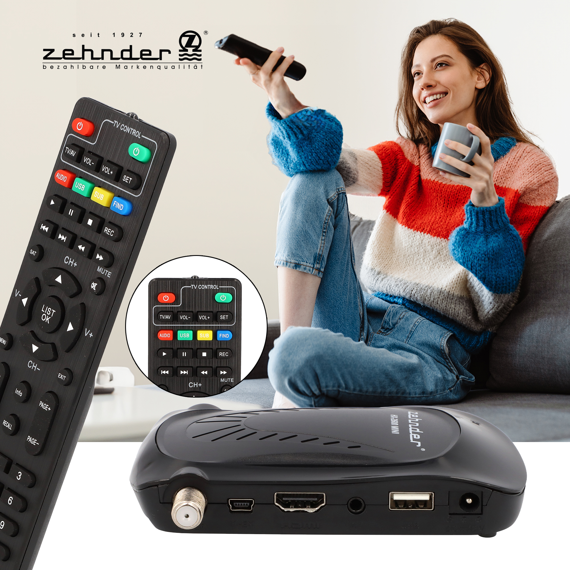 Zehnder HX-2600 MINI – Digitaler Satelliten-Receiver – Bild 3
