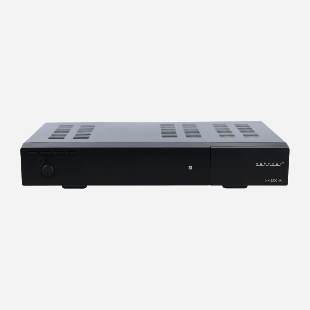 Zehnder HX-2500 4K DVB-S2X-S2 Digitaler Satelliten-Receiver