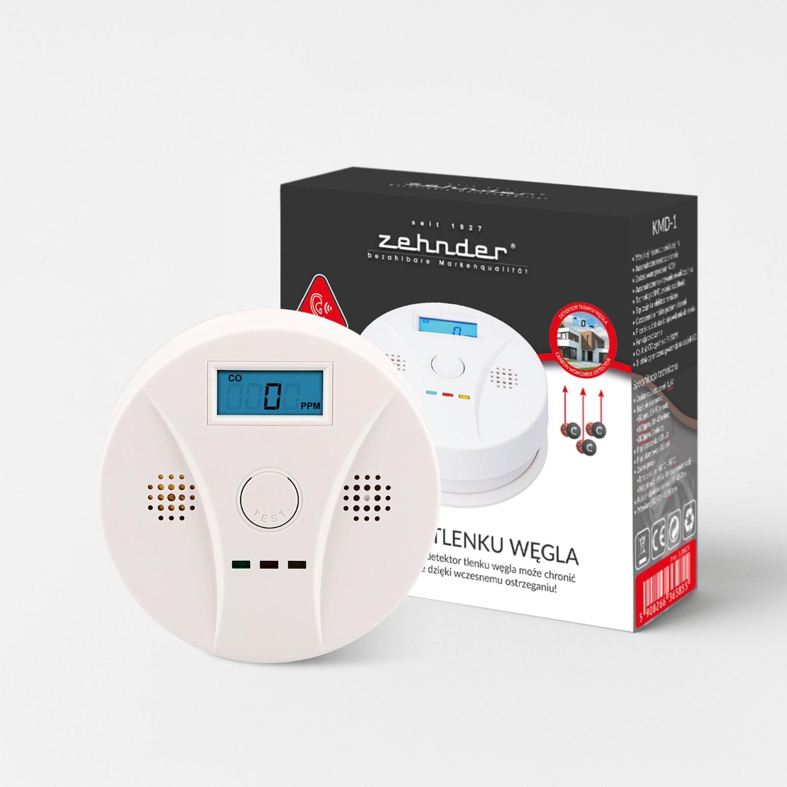 Kohlenmonoxid-Melder KMD-1 – Hochwertiger CO-Sensor für Ihre Sicherheit – Bild 3