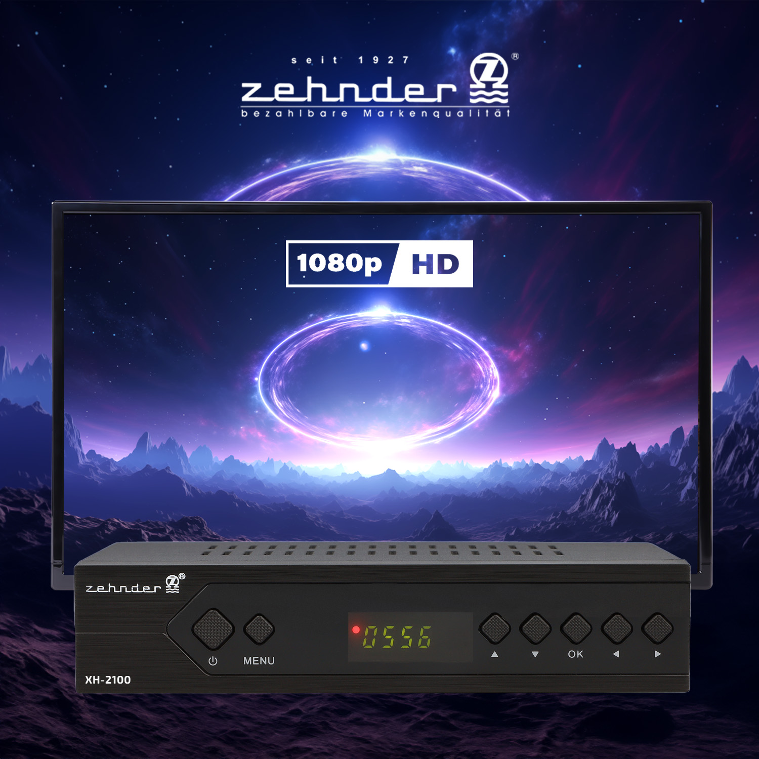 Zehnder HX-2100 – DVB-C Digitaler Kabel-Receiver FHD – Bild 3
