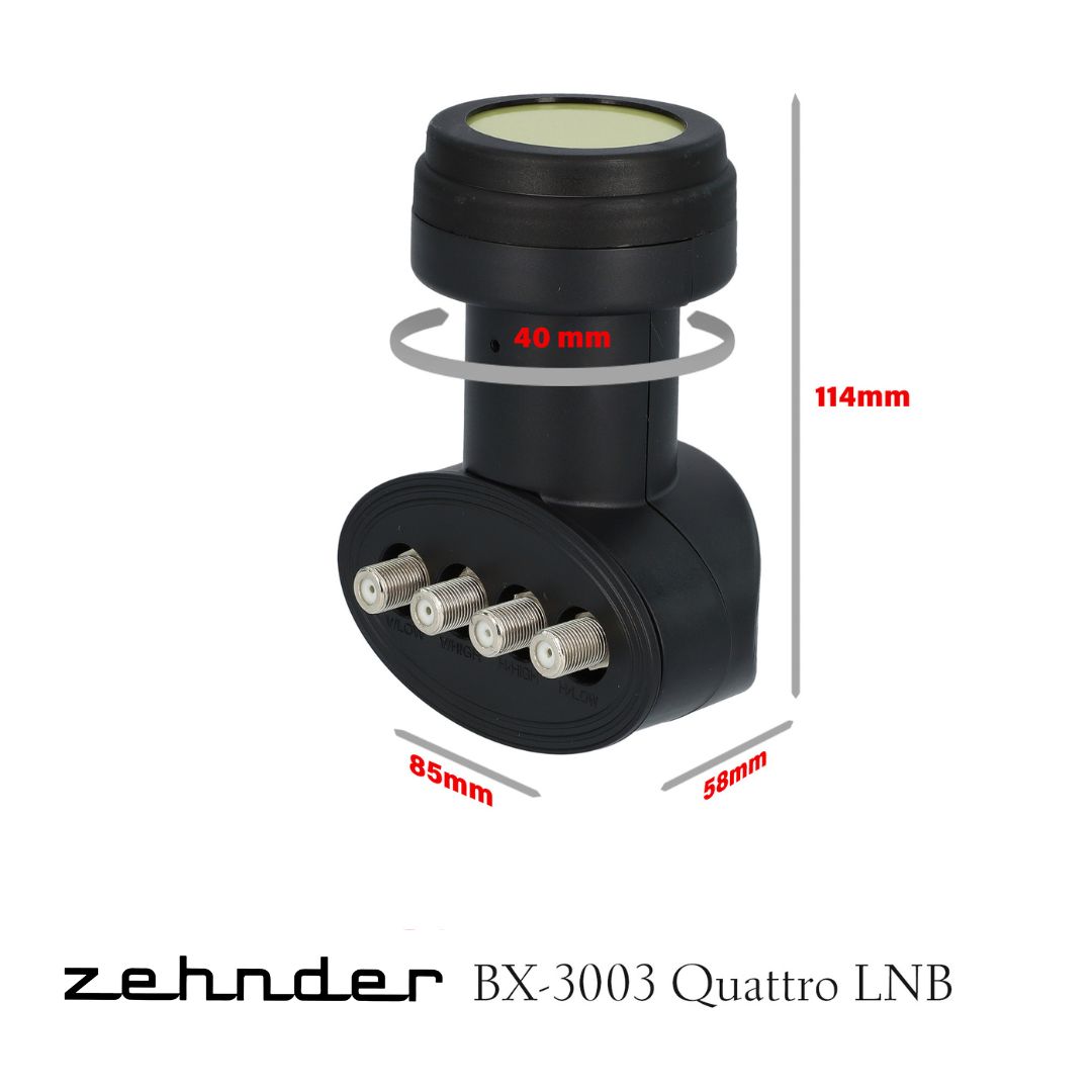 Zehnder Konwerter Satelitarny LNB BX-3000 Series (Sun Protect) - obrazek 8