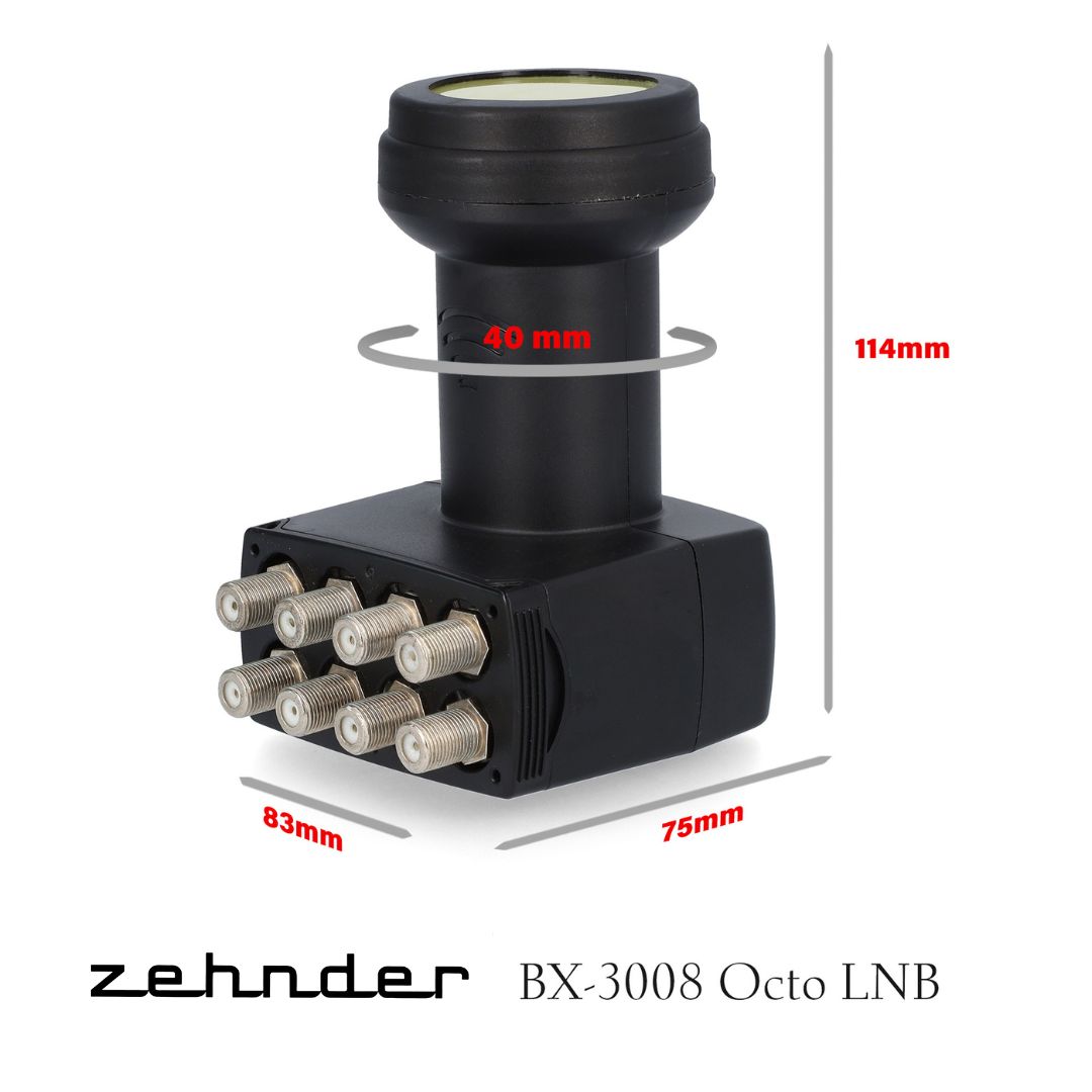 Zehnder Konwerter Satelitarny LNB BX-3000 Series (Sun Protect) - obrazek 10